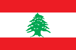 vlajka Libanon